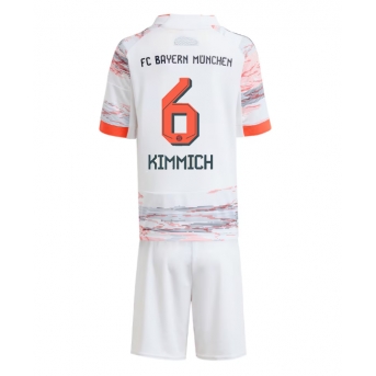 Billige Fotballdrakt Bayern Munich Joshua Kimmich #6 Replika Bortedraktsett Barn 2025-26 Kortermet (med bukser)